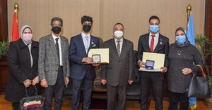 Egyptian Students won the 4th place in Taiwan international science fair